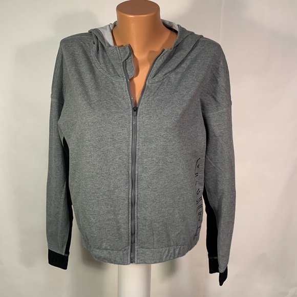Puma training zip long sleeve hoodie large women’s - Picture 1 of 11